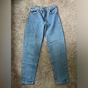 Levi’s Mid Wash High Rise Denim Mom Jean
